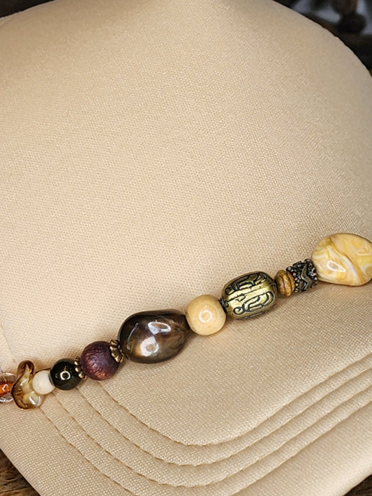 Trucker Hat with Hat Chain