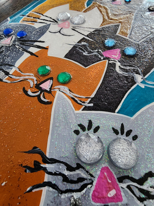 Blank Journal: Goofy Cats