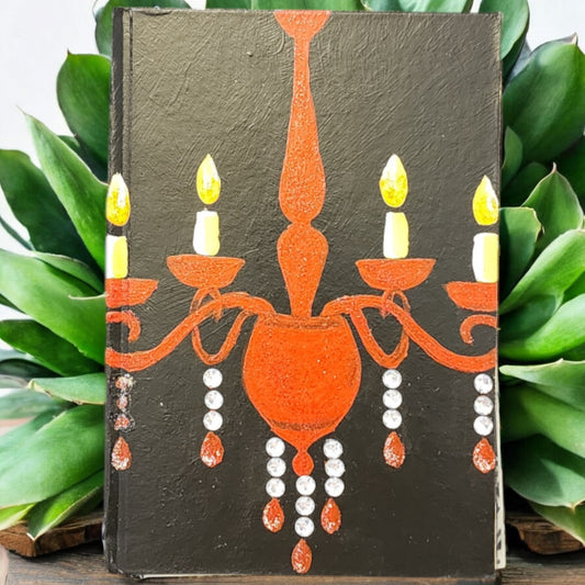 Blank Journal: Hand Painted Chandelier
