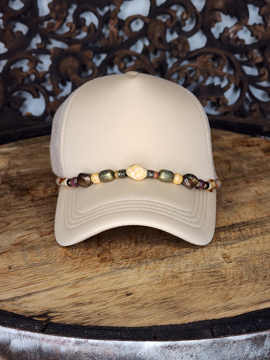 Trucker Hat with Hat Chain