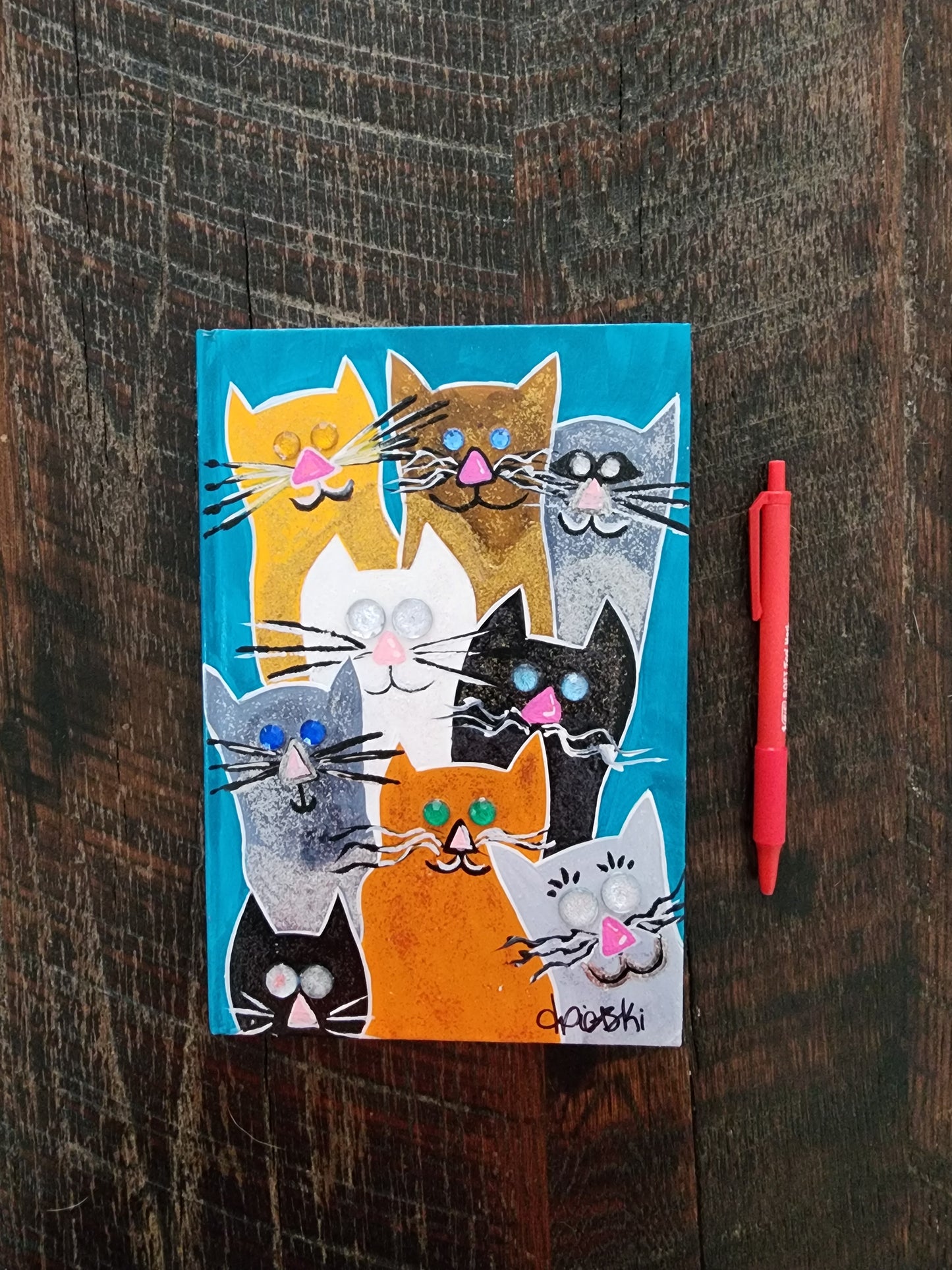 Blank Journal: Goofy Cats