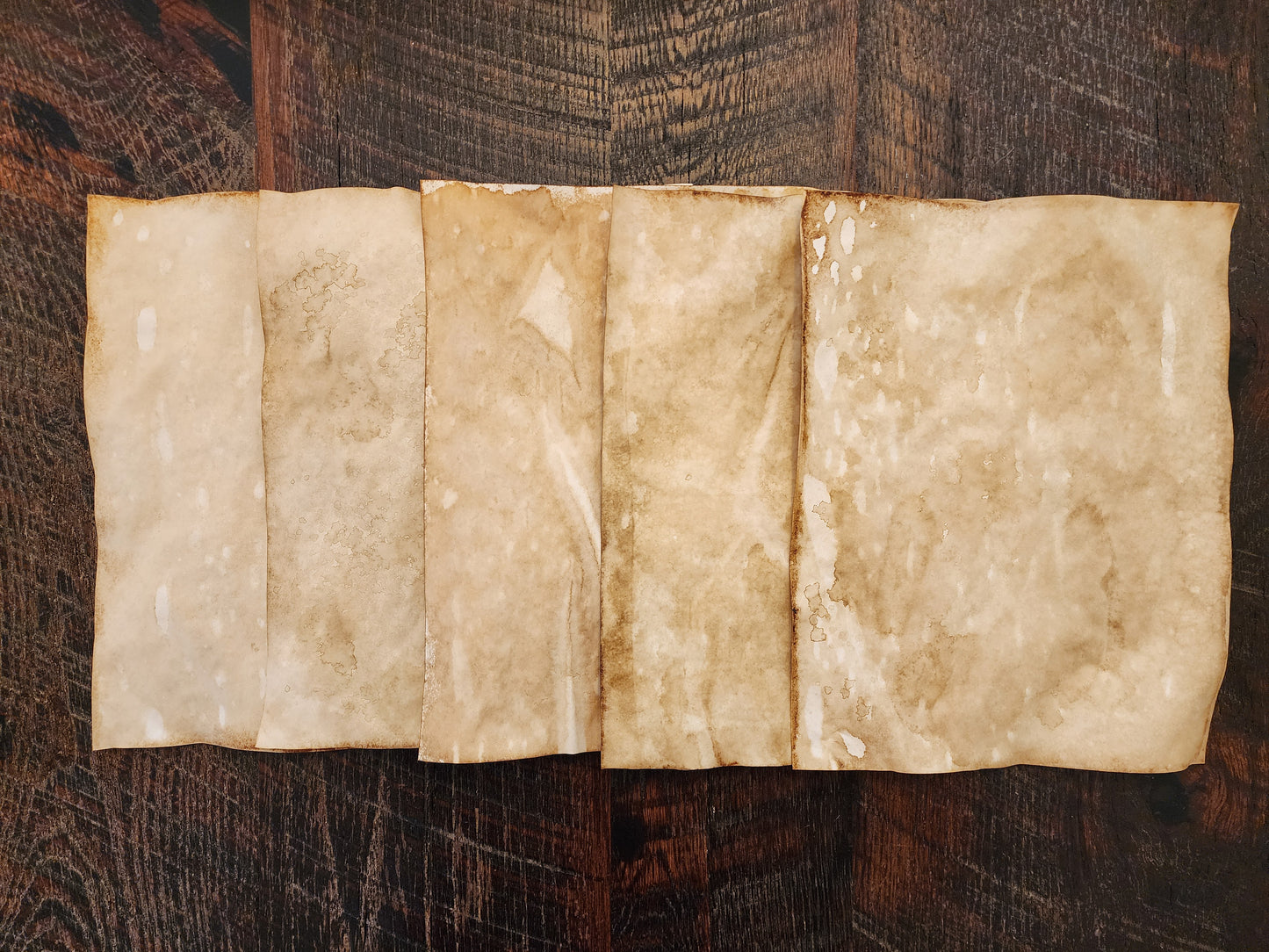 Grunge: coffee dyed paper