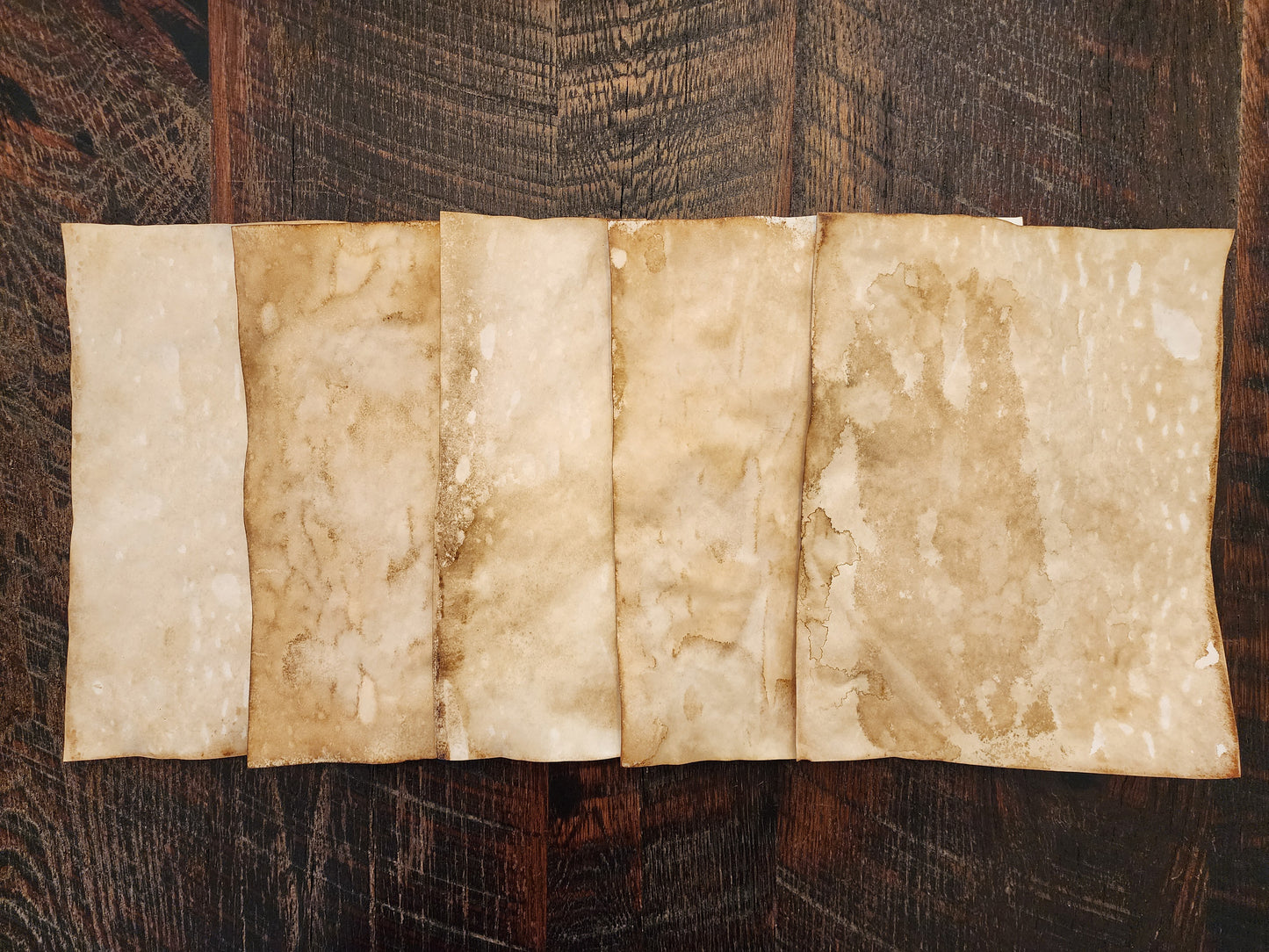 Grunge: coffee dyed paper