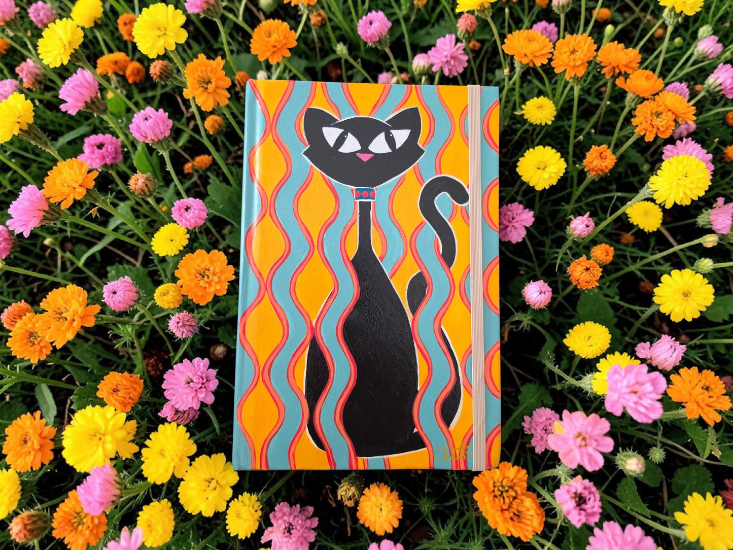 Hand Painted: Atomic Cats 1